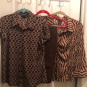 BARGAIN…. 3 Pieces….Two shirts and 1 pants